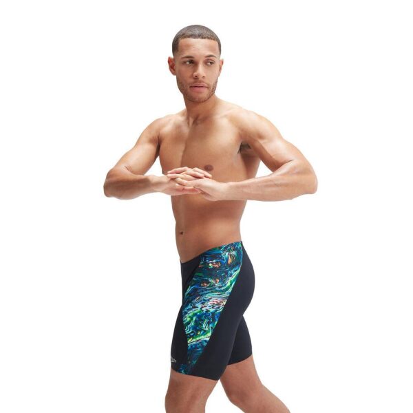 Jammer Speedo EcoEndurance+ Digital V-Cut hombre negro/geoda verde - Imagen 4