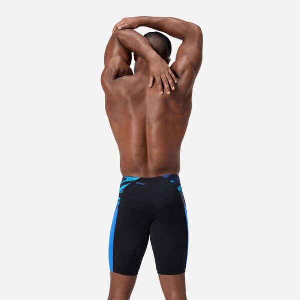 Jammer Speedo Endurace+MAX Splice hombre negro/rayas azules - Imagen 3