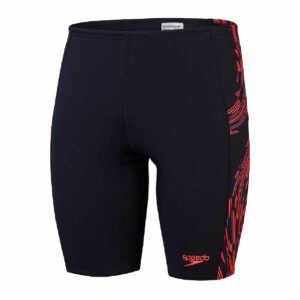 Jammer Speedo Endurance+ Tech Panel hombre negro/rojo