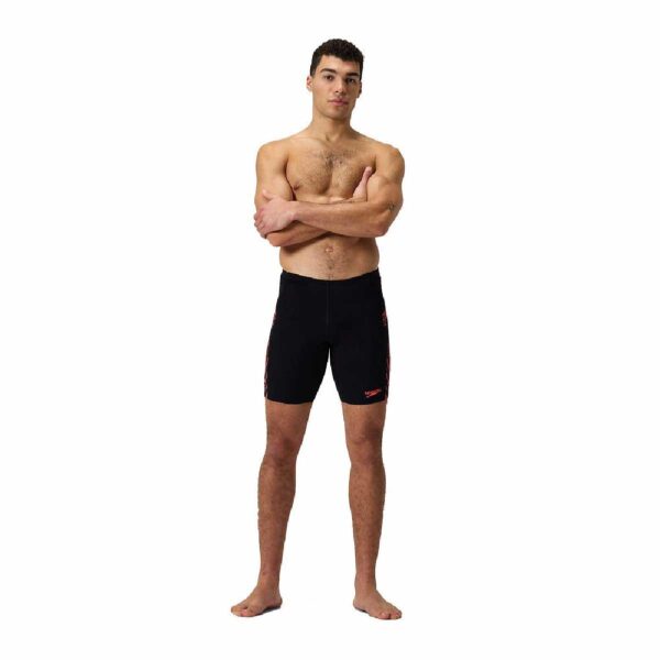 Jammer Speedo Endurance+ Tech Panel hombre negro/rojo - Imagen 2