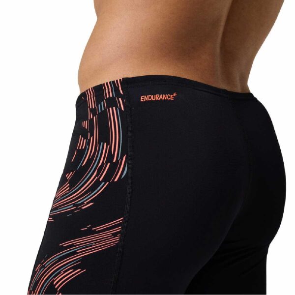 Jammer Speedo Endurance+ Tech Panel hombre negro/rojo - Imagen 3