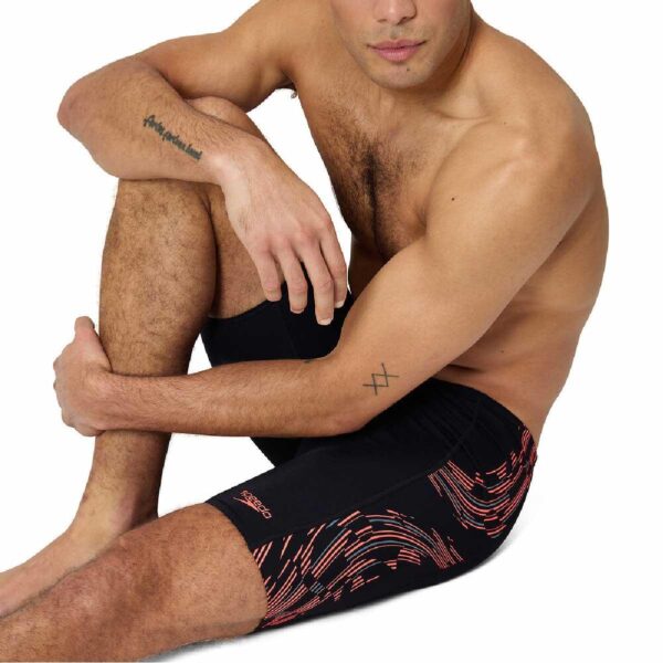 Jammer Speedo Endurance+ Tech Panel hombre negro/rojo - Imagen 5