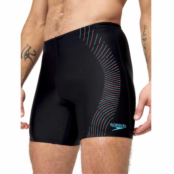 Mid Jammer Speedo Duo Logo negro/celeste - Imagen 5