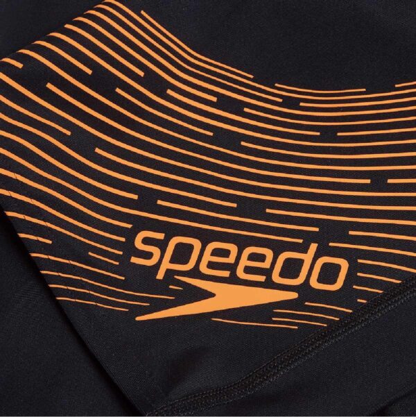 Jammer Speedo Medley Logo niño negro/naranja - Imagen 3