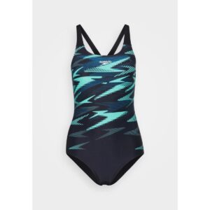 Calzoneta Speedo Endurance+ HyperBoom Placement mujer negro/menta