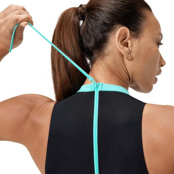 Calzoneta Speedo Endurance+MAX Hydrasuit mujer negro/lineas neon - Imagen 5