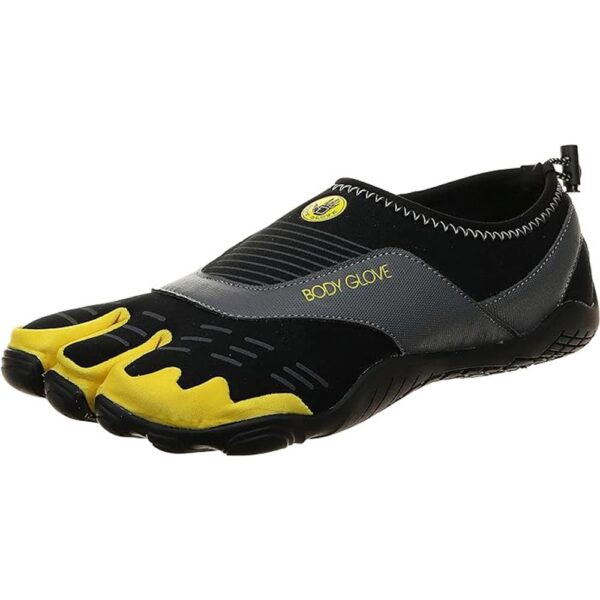 Zapato de agua Body Glove Cinch hombre negro/amarillo - Imagen 2