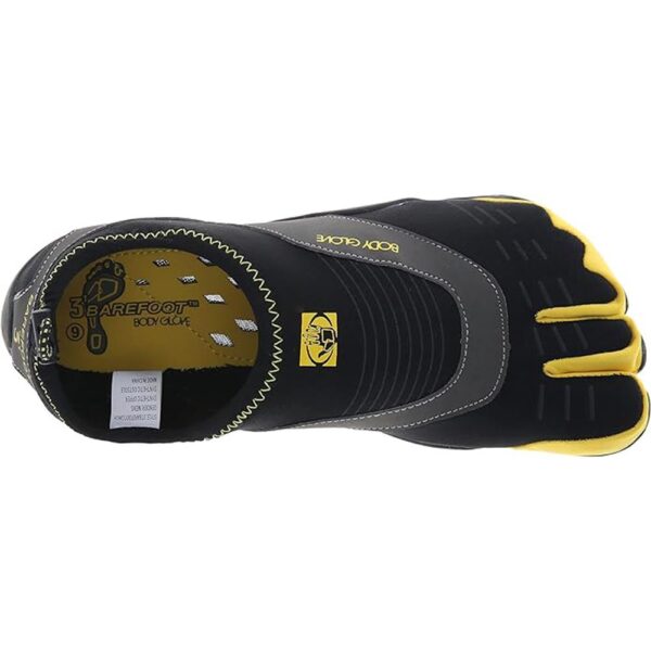 Zapato de agua Body Glove Cinch hombre negro/amarillo - Imagen 4