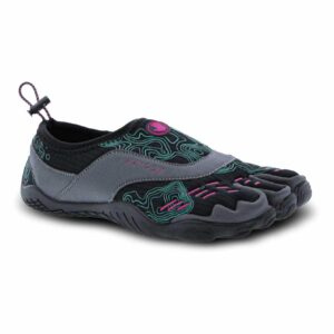Zapato de agua Body Glove Cinch mujer negro/aqua/fucsia