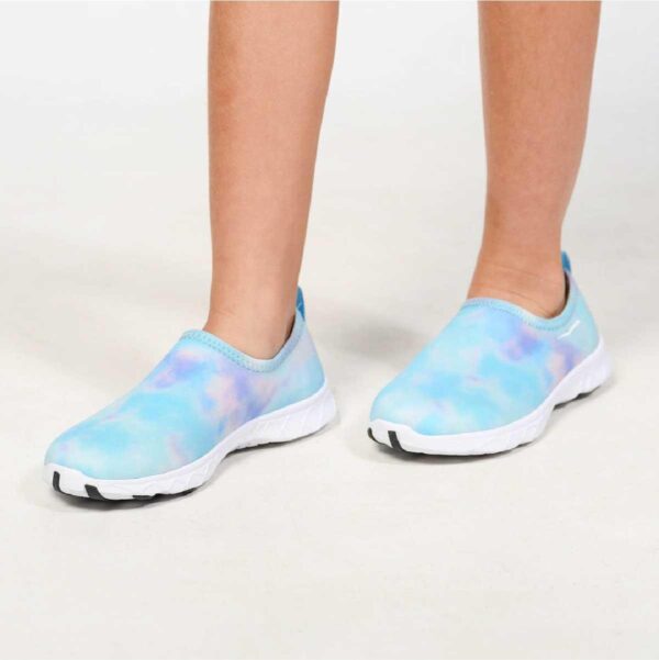 Zapato de agua WaveRunner GWS310 tie-dye celeste niñas tallas 11-4 - Imagen 3