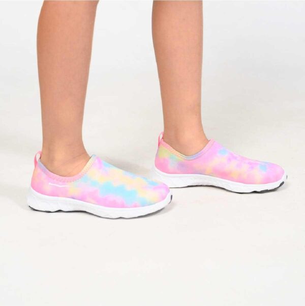 Zapato de agua WaveRunner GWS310 tie-dye rosado niñas tallas 11-4 - Imagen 4