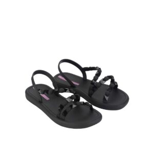 Sandalia Ipanema Meu Sol flatform negra mujer
