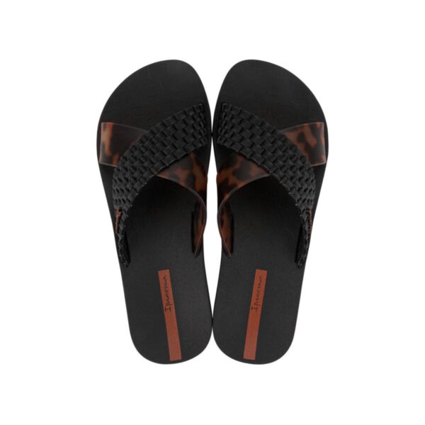 Sandalia Ipanema Sense slide negro/carey mujer - Imagen 2