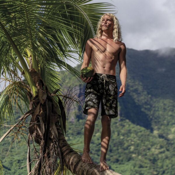 Boardshort Eidon Finneus negro hombre - Imagen 7