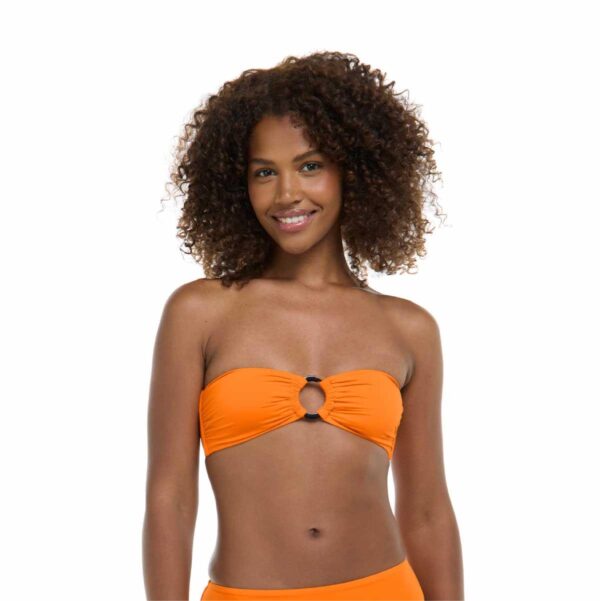 Top Eidon solido Aria mango mujer - Imagen 2
