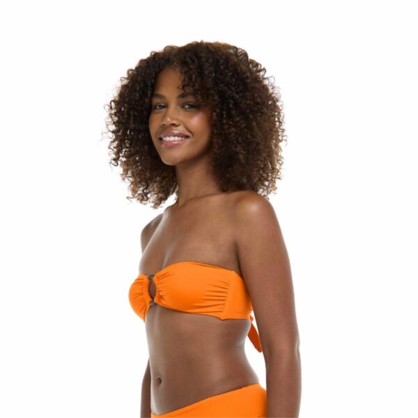 Top Eidon solido Aria mango mujer - Imagen 3