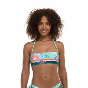 Top Eidon Postcard River mujer