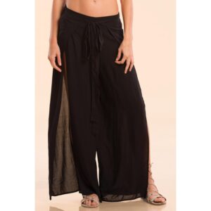 Pantalon Elan wrap leg negro