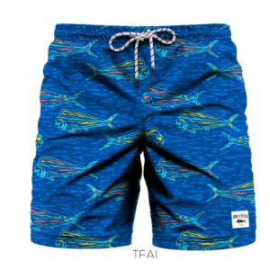 Calzoneta Exist azul con pescados hombre