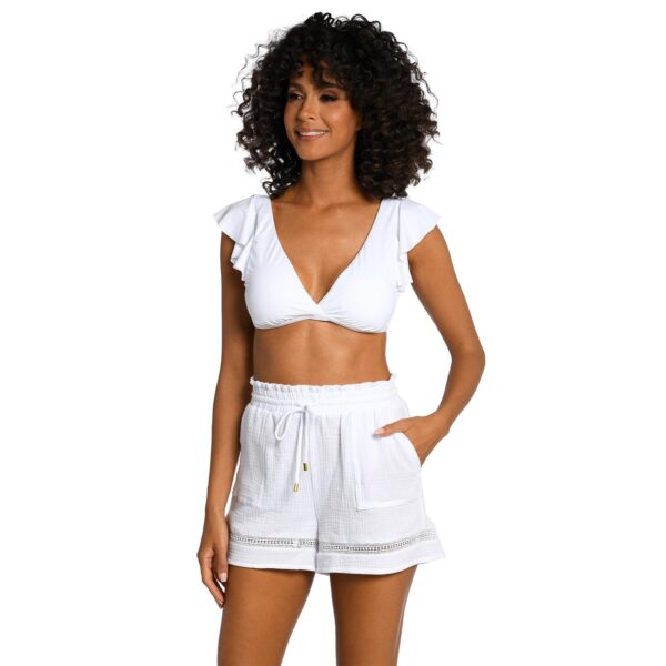 Short LB playa blanco - Imagen 3