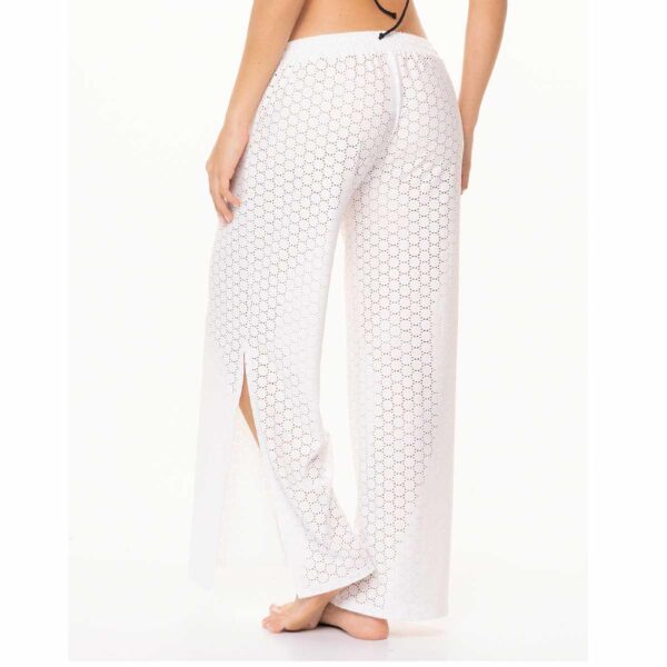 Pantalon Garotas ojalillo blanco - Imagen 2