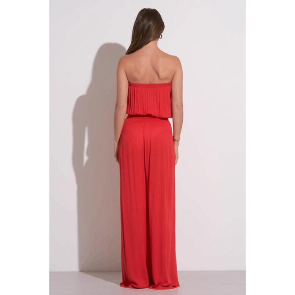 Jumper Elan rojo strapless - Imagen 2