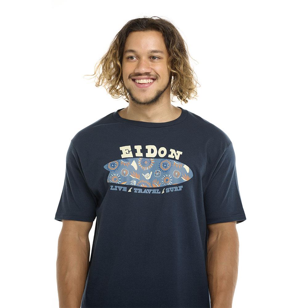 T-Shirt Eidon Finneus Fish azul hombre - Imagen 2