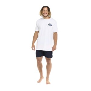 T-Shirt Eidon Surf Club blanca hombre