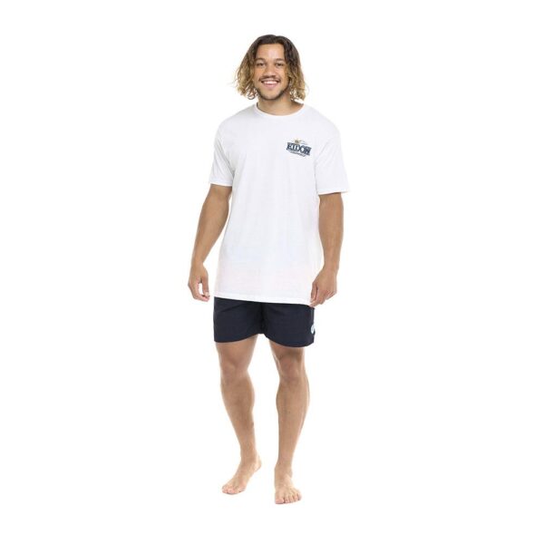 T-Shirt Eidon Surf Club blanca hombre