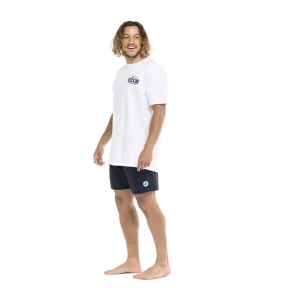 T-Shirt Eidon Surf Club blanca hombre - Imagen 3