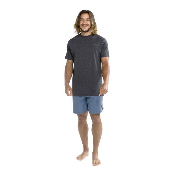 T-Shirt Eidon Live Travel Surf gris hombre