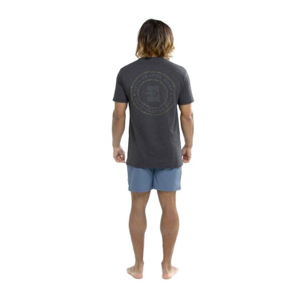 T-Shirt Eidon Live Travel Surf gris hombre - Imagen 4