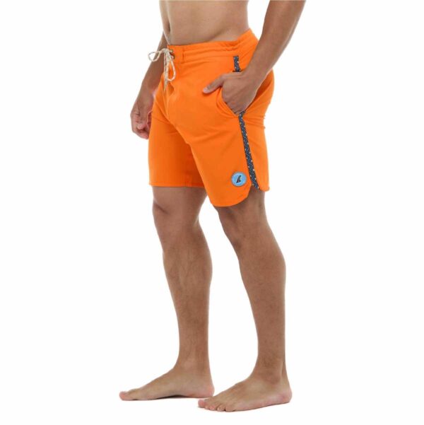Boardshort Eidon Lowers naranja hombre - Imagen 2
