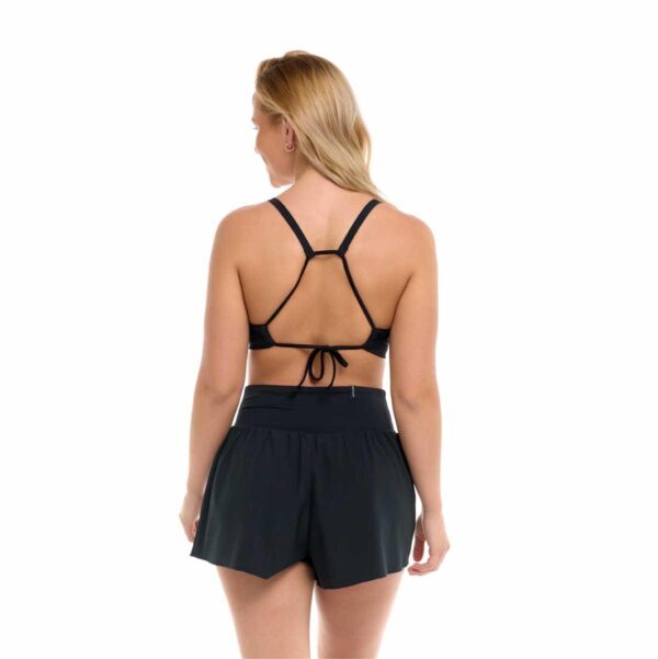 Short BG Smoothies Cozumel negro mujer - Imagen 3