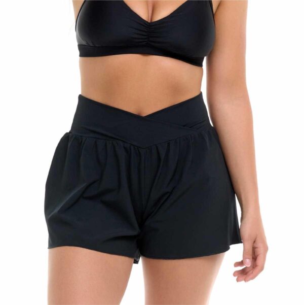 Short BG Smoothies Cozumel negro mujer - Imagen 4