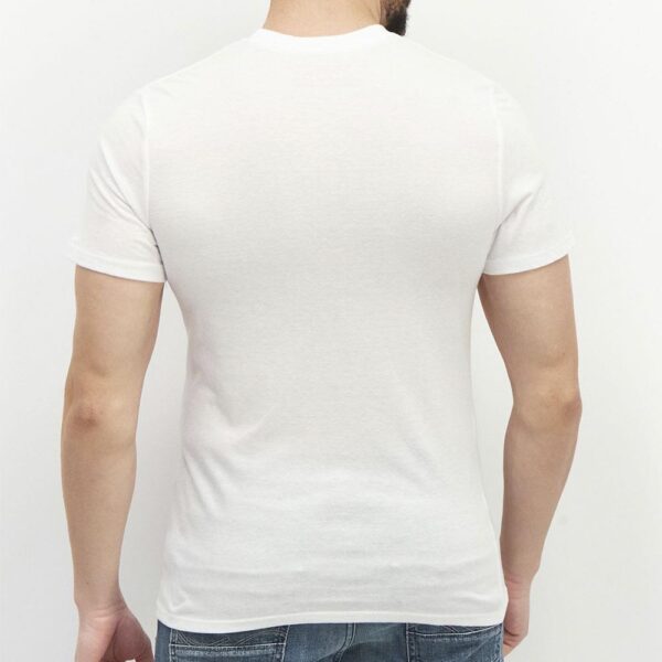 T-shirt Party Sharks Wish You Were Beer blanca hombre - Imagen 3