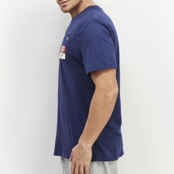 T-shirt Party Sharks Bucket List azul hombre - Imagen 2