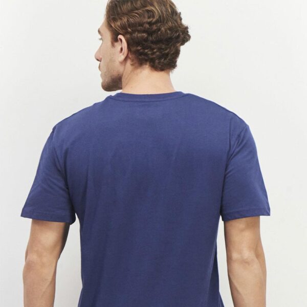 T-shirt Party Sharks Bucket List azul hombre - Imagen 3