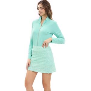Falda Sunny Oceans corta lycra verde menta