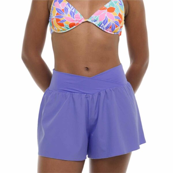 Short BG Smoothies Cozumel Iris morado mujer - Imagen 4