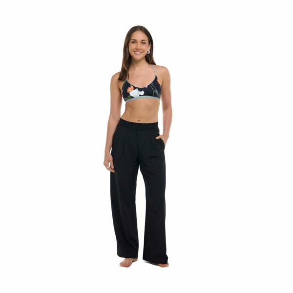 Pantalon BG Vapor Coast negro mujer - Imagen 4