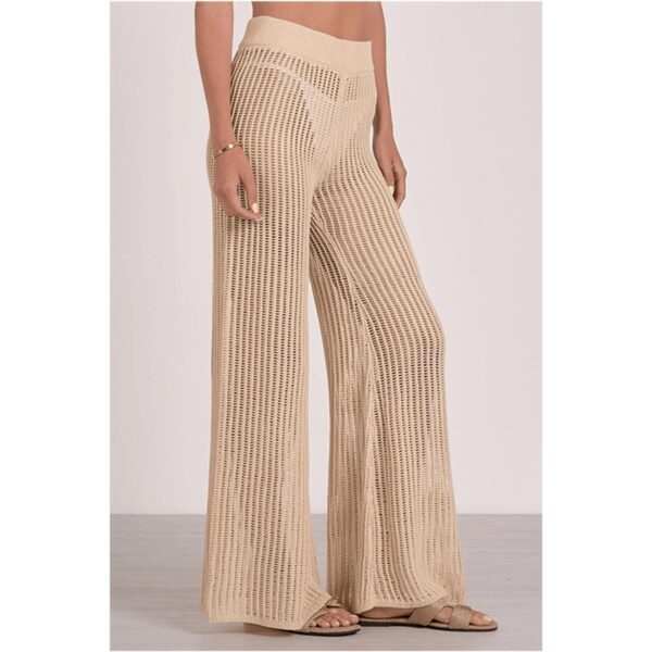 Pantalon Sensea calado beige