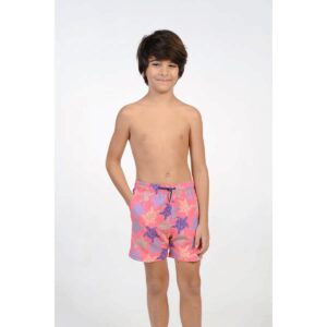 Calzoneta Ingear con boxer coral con tortugas azules niño 2T-4T