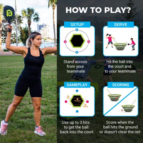 PaddleSmash juego de Pickleball - Imagen 9