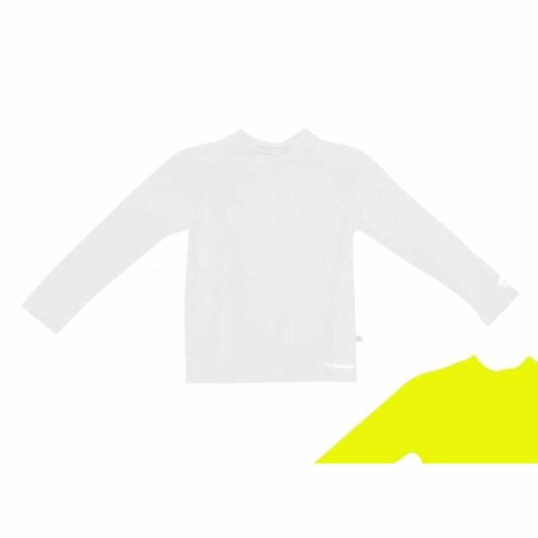 Rashguard Banana Boat SS M/L blanco niños