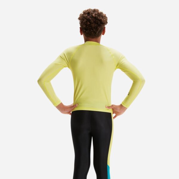 Rashguard Speedo M/L niños amarillo - Imagen 6