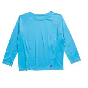 Rashguard Beach Bros SS M/L celeste niño 4-16yr