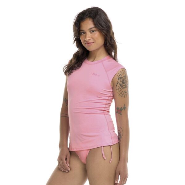 Rashguard Eidon Wave Rider M/C rosado mujer - Imagen 2