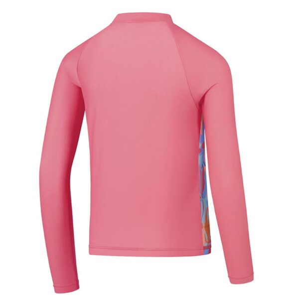 Rashguard Speedo M/L niña flores rosadas - Imagen 2