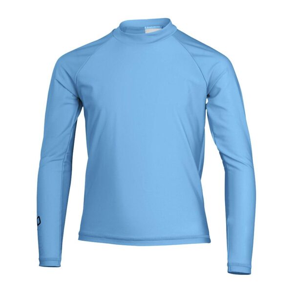 Rashguard Speedo M/L niños celeste